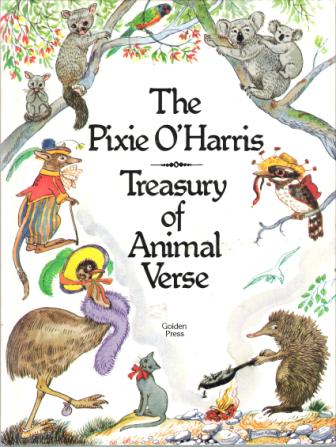 O\'HARRIS, Pixie Treasury of Animal Verse : Hardcover Book